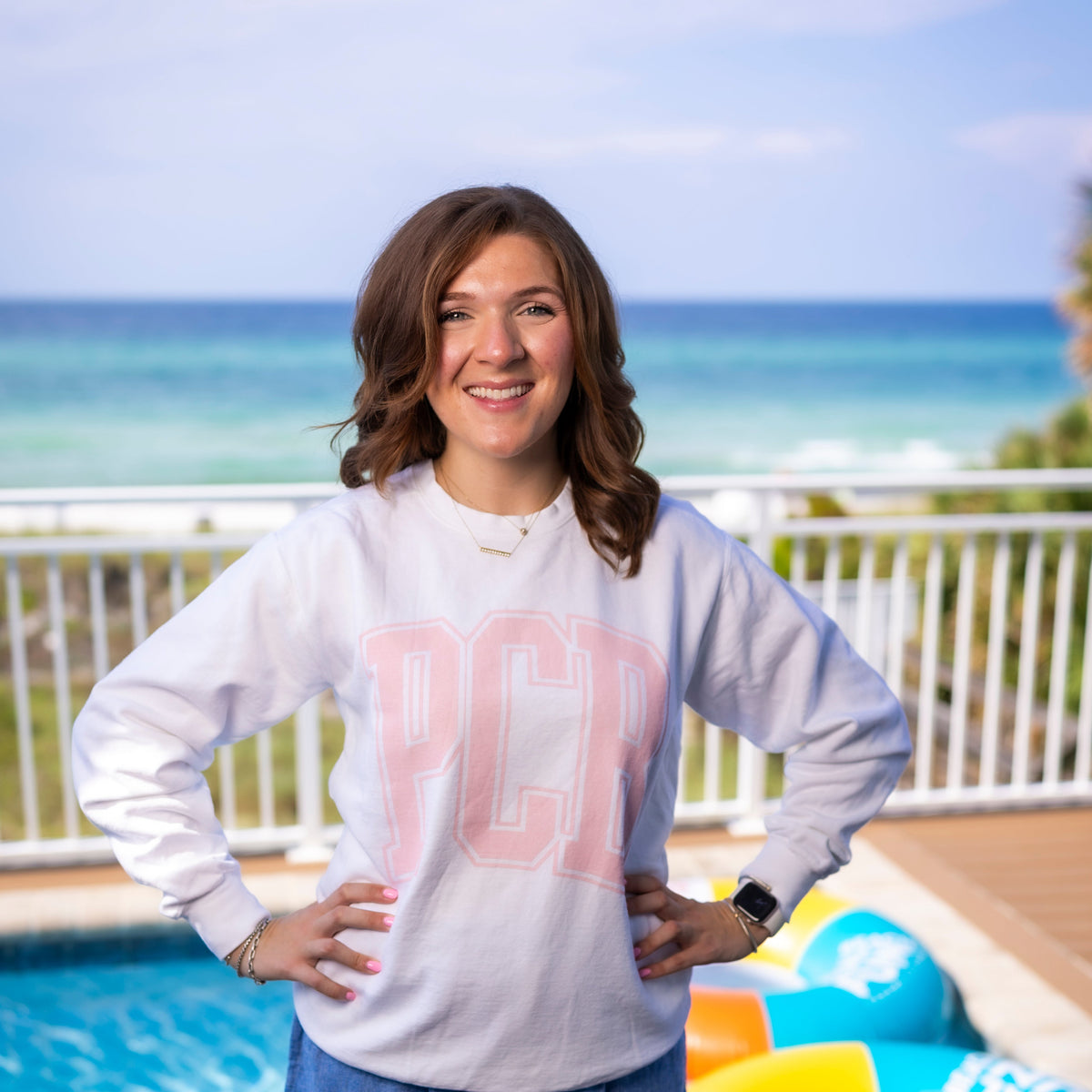PCB Crewneck - Arched Letters