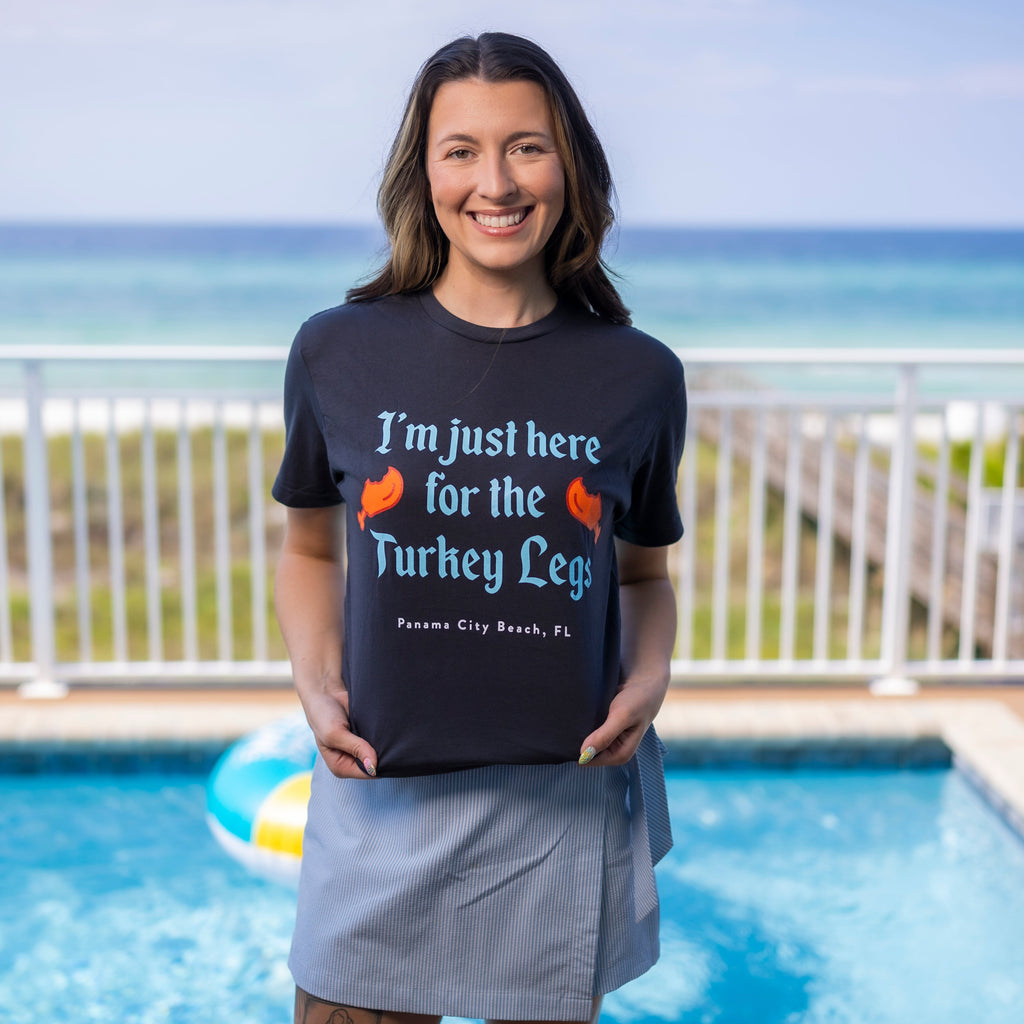 Pirates of the High Seas & Renaissance Fest - I'm Just Here For The Turkey Legs T-Shirt