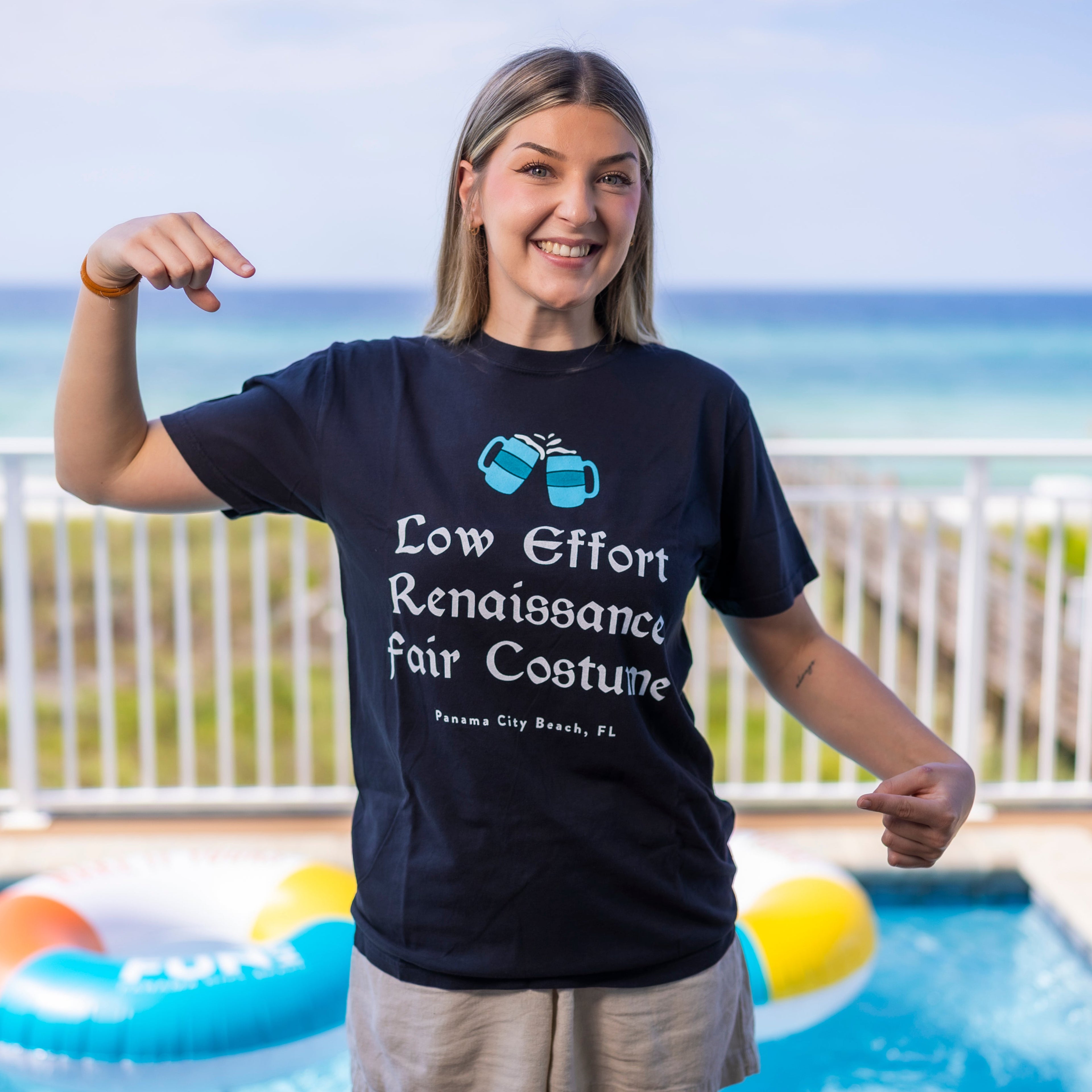 Pirates of the High Seas & Renaissance Fest - Low Effort Renaissance Fair Costume T-Shirt