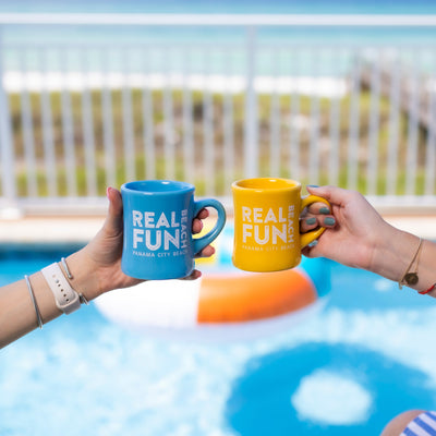Real. Fun. Beach. Coffee Mugs