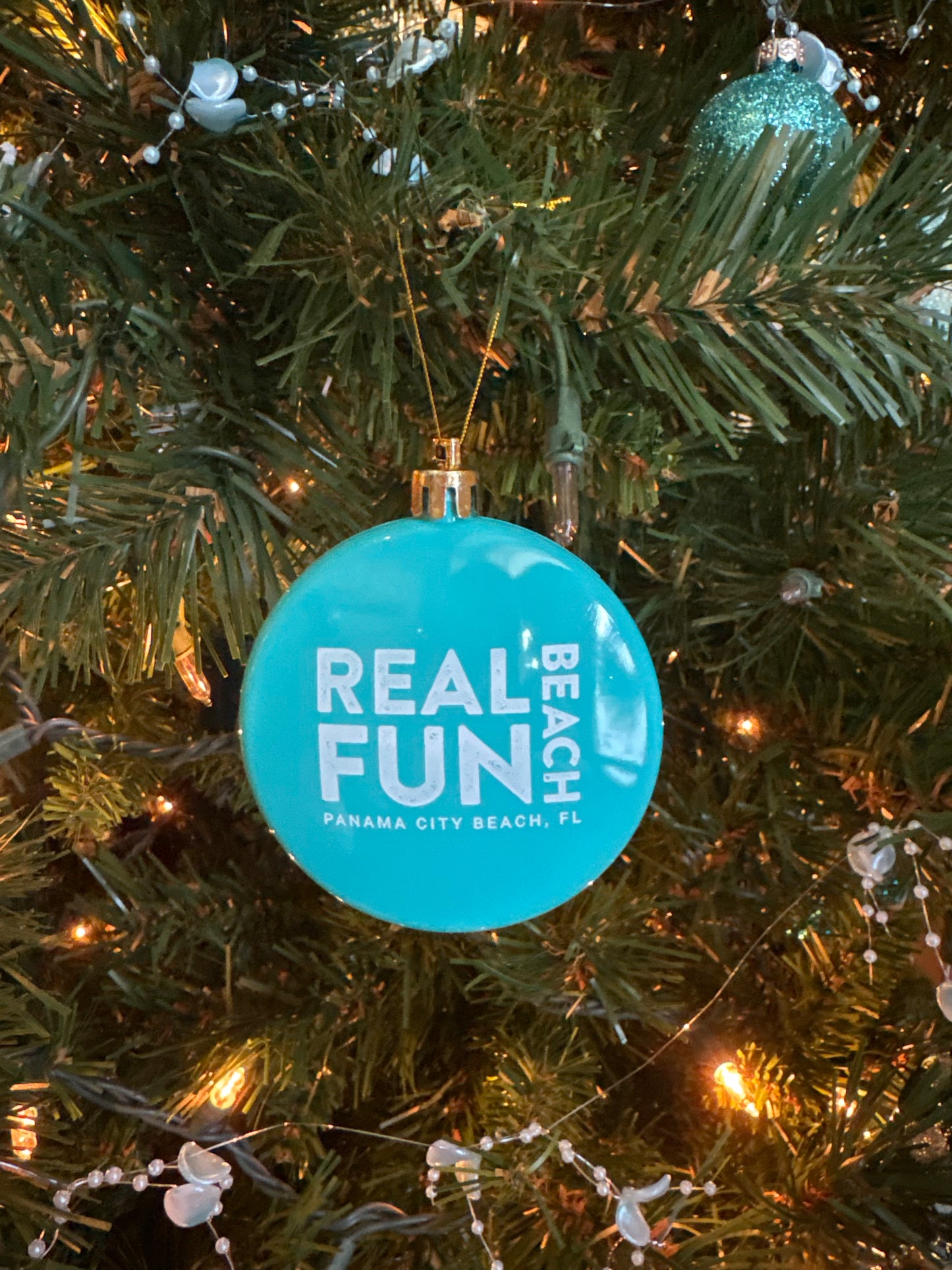 Real. Fun. Beach. Ornament
