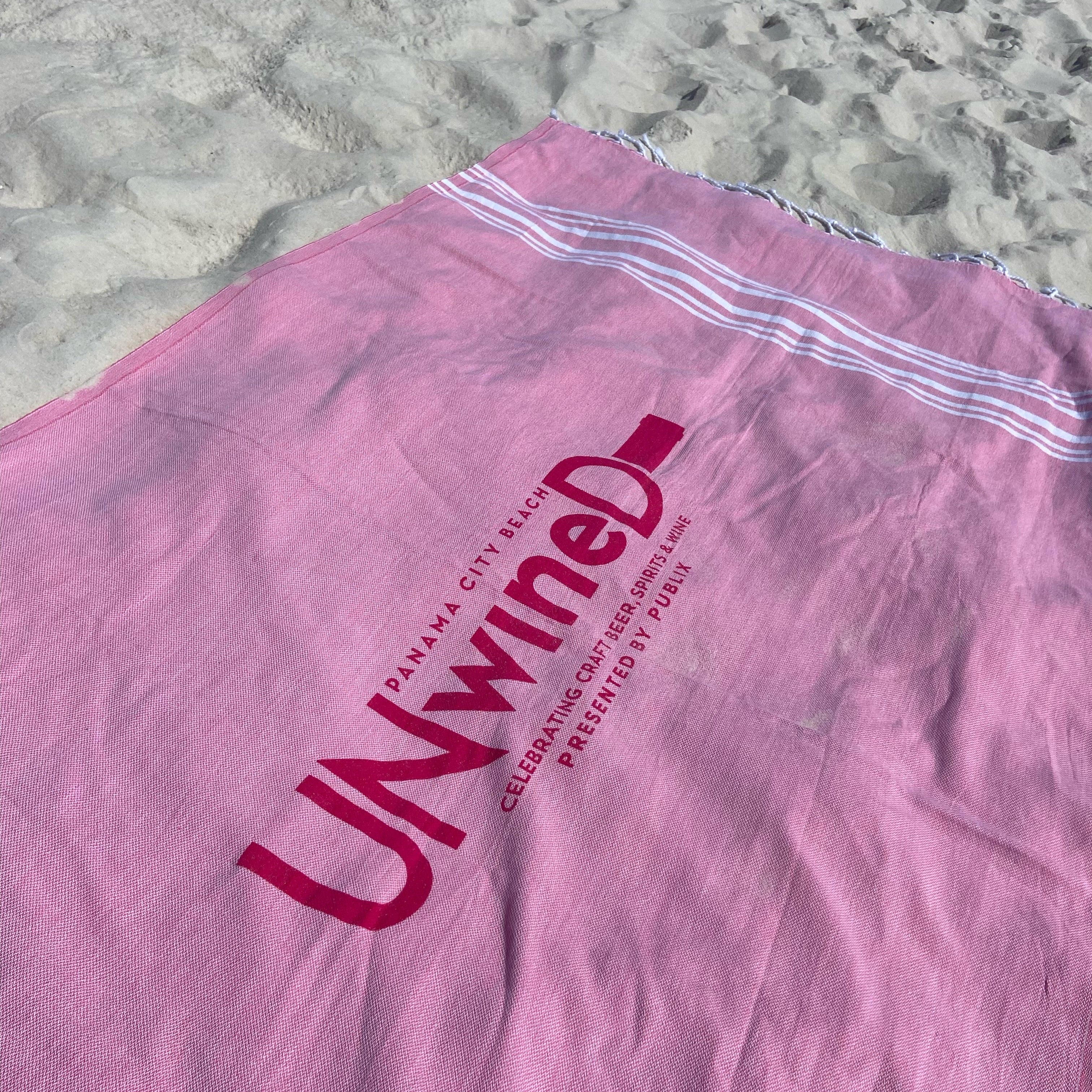 UNwineD Pink Turkish Towel
