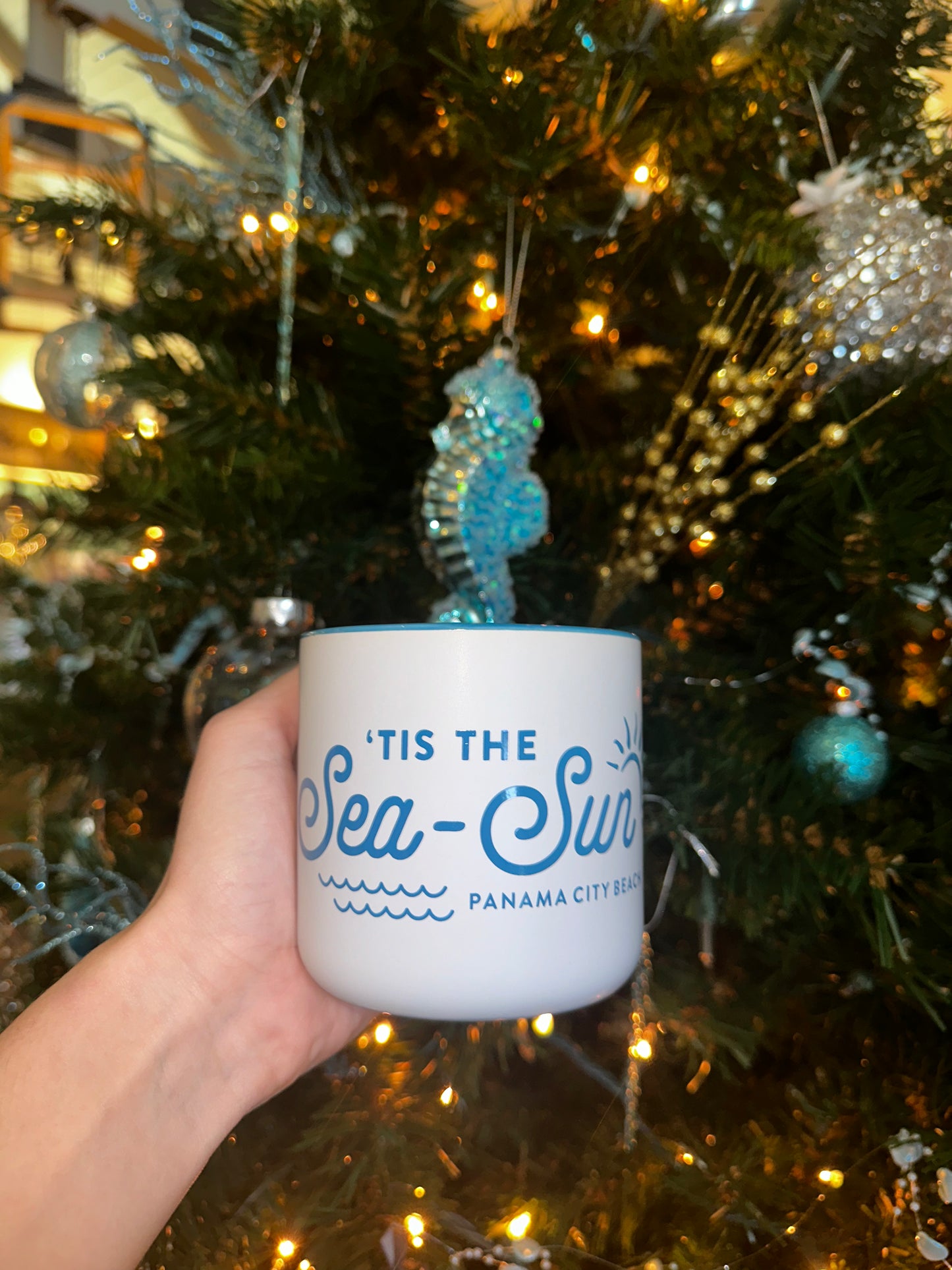 'Tis the Sea-Sun Coffee Mug