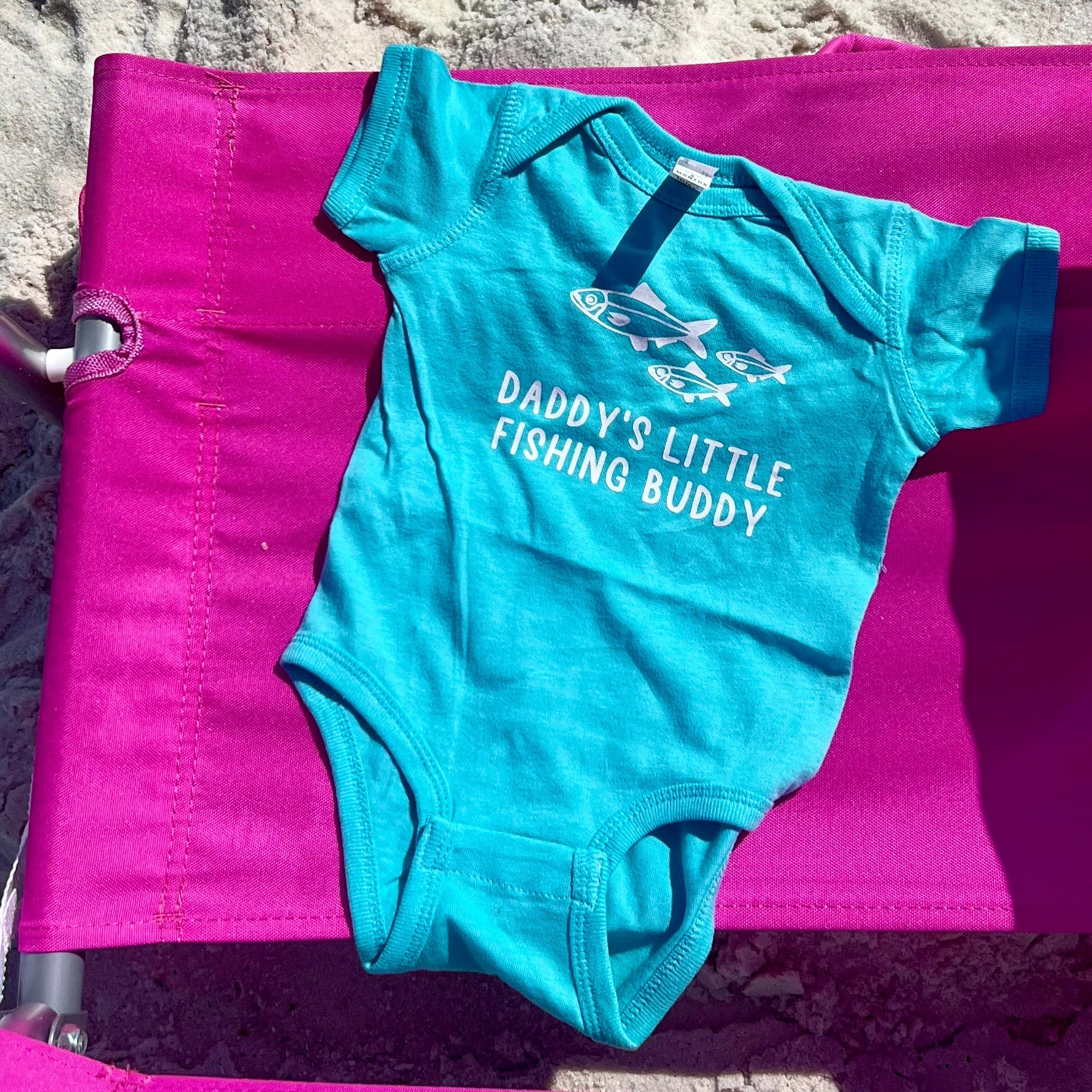 Daddy's Little Fishing Buddy - Onesie
