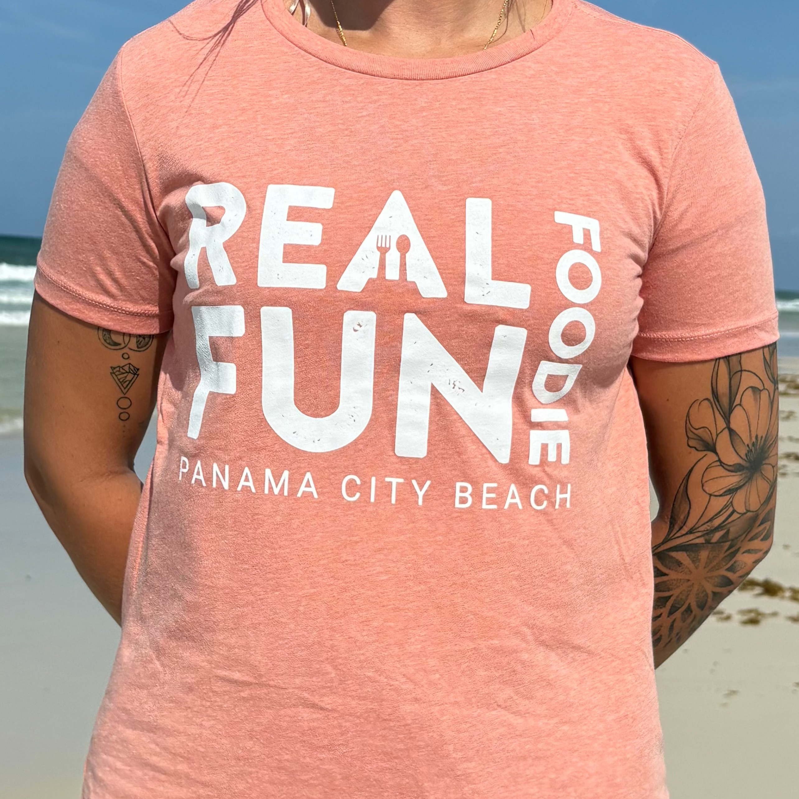 Real. Fun. Foodie. - T-shirt