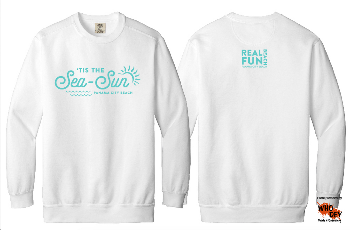 Tis the Sea-Sun Sweatshirt