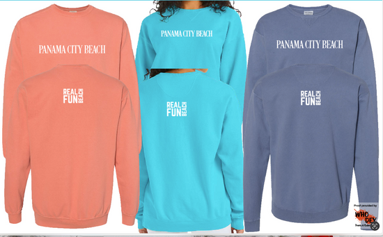 Sweatshirt - Panama City Beach Classic  Crewneck Sweatshirt