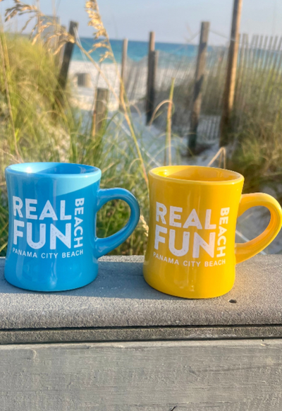 Real. Fun. Beach. Coffee Mugs