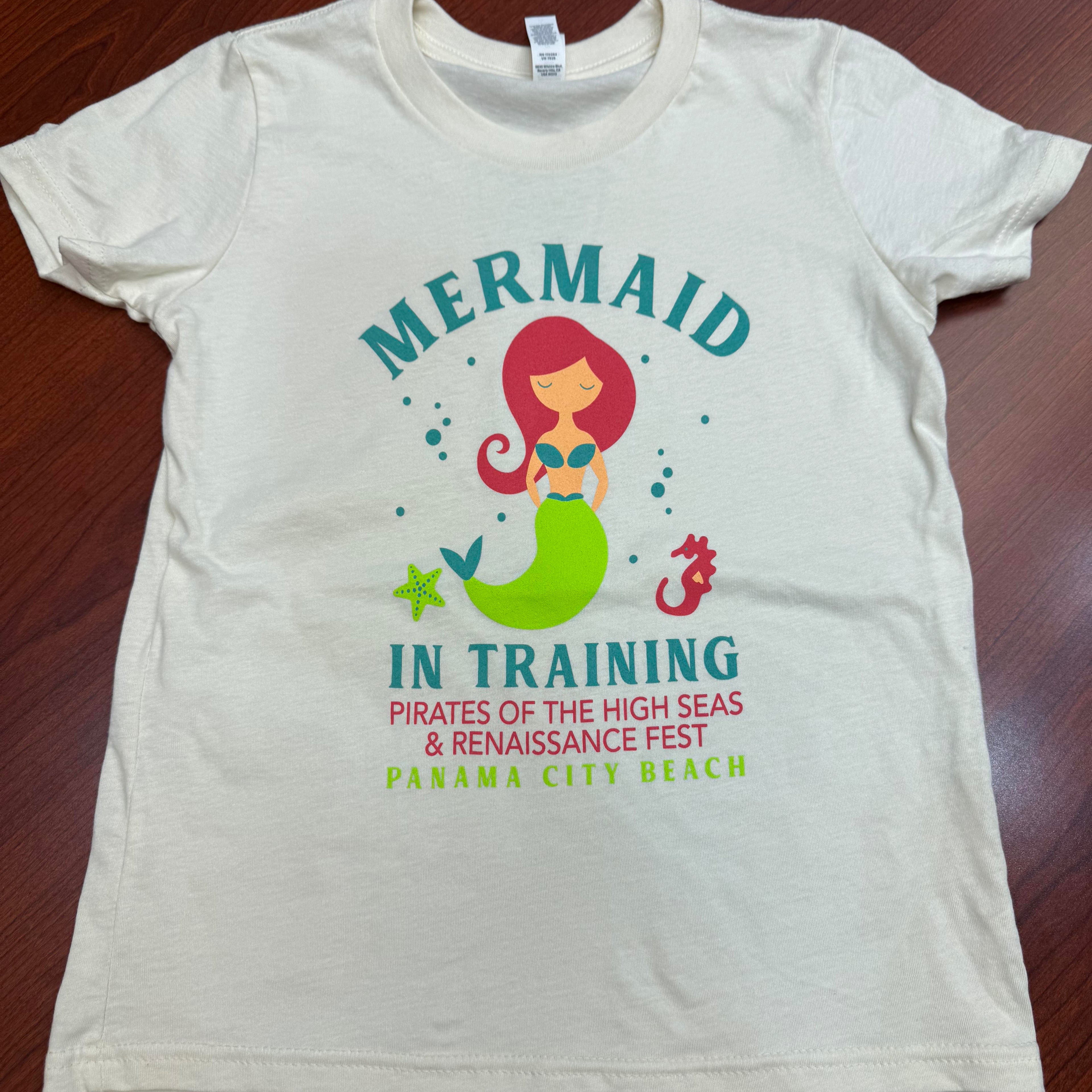 Pirates of the High Seas & Renaissance Fest - Mermaid in Training T-Shirt - Kids