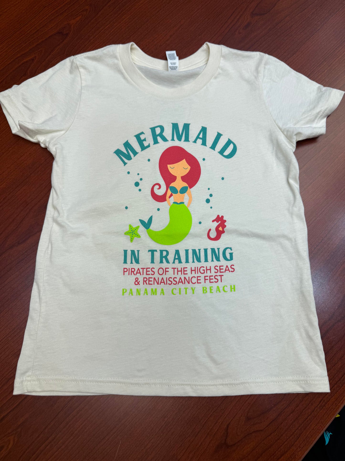 Mermaid in Training - Kids Pirates Fest Tee