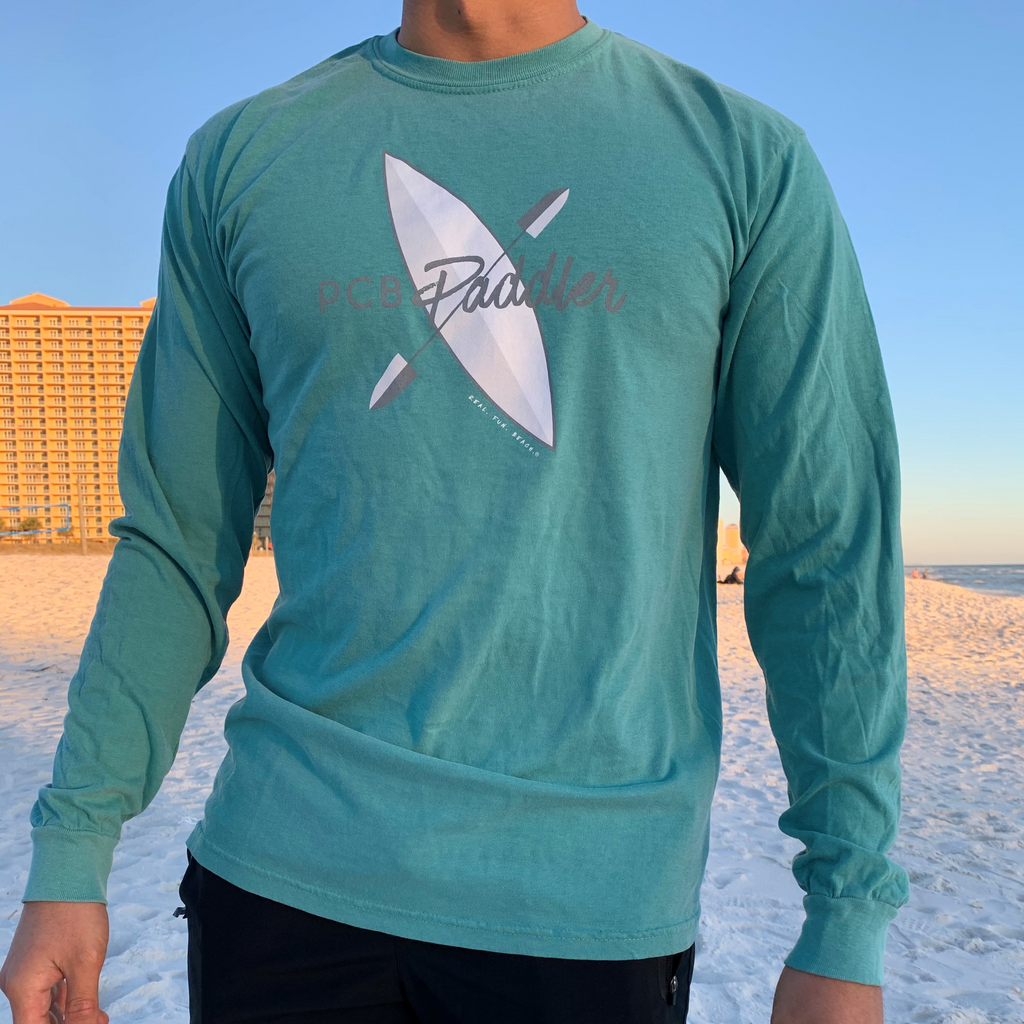 PCB Paddler - Teal Long Sleeve