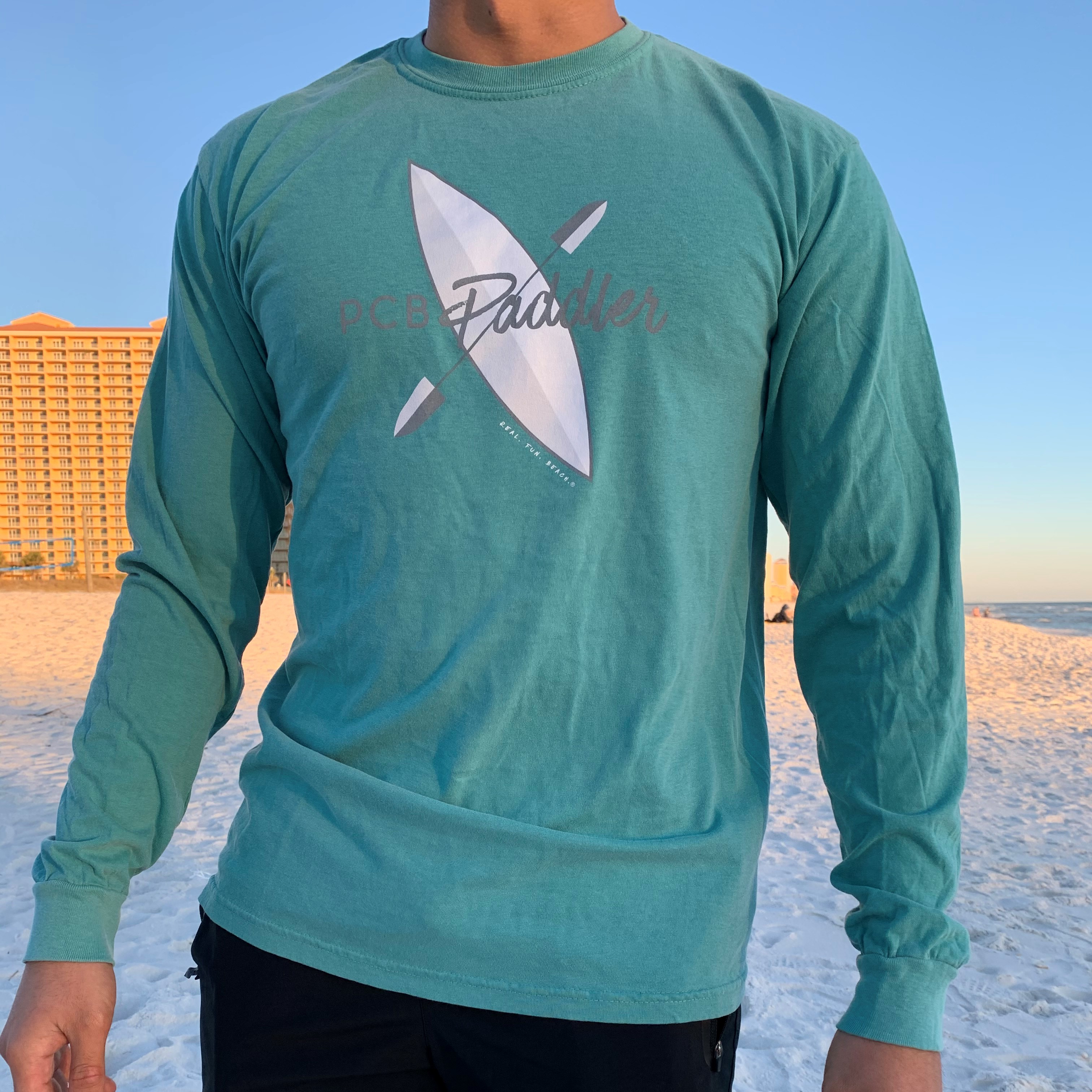 PCB Paddler - Teal Long Sleeve