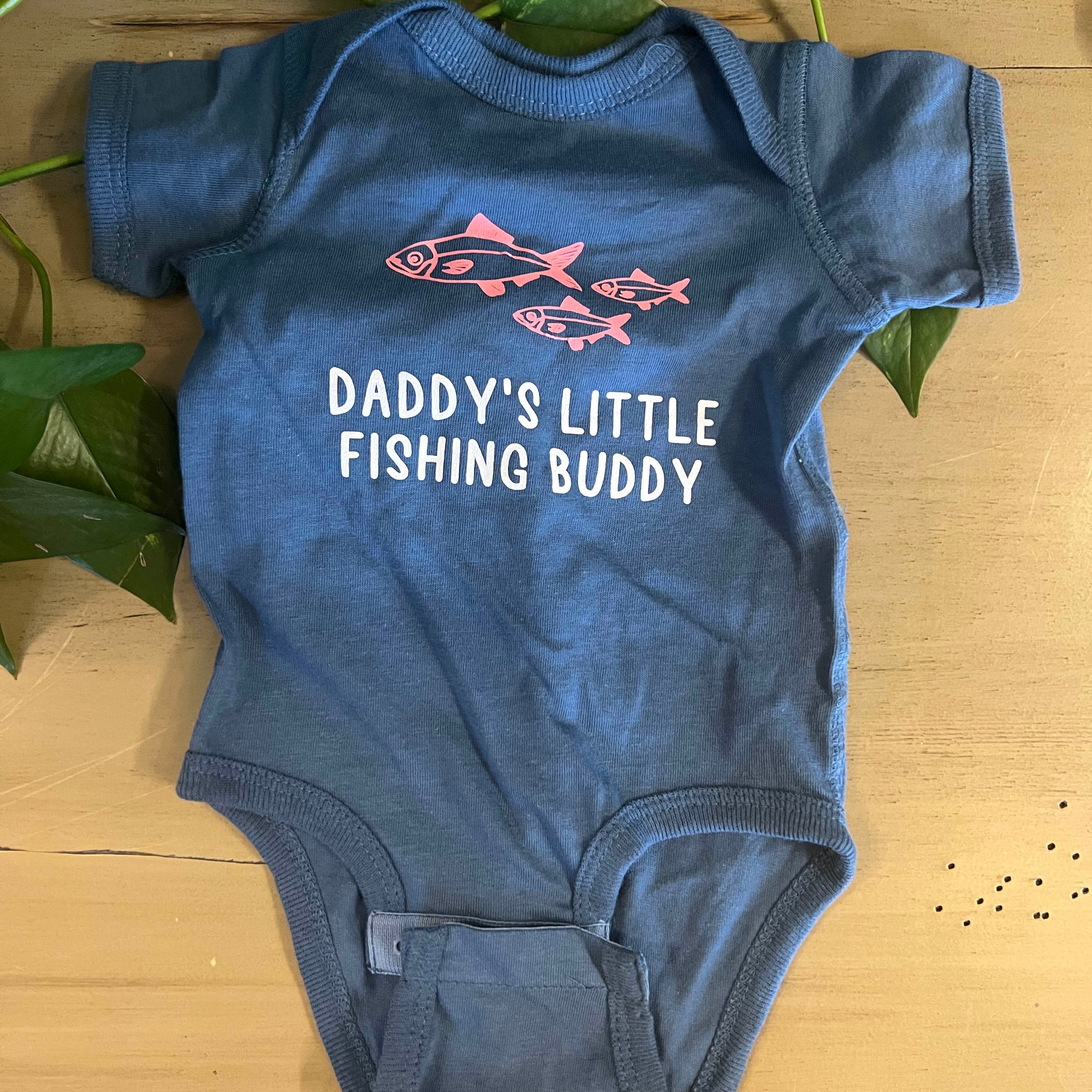 Daddy's Little Fishing Buddy - Onesie