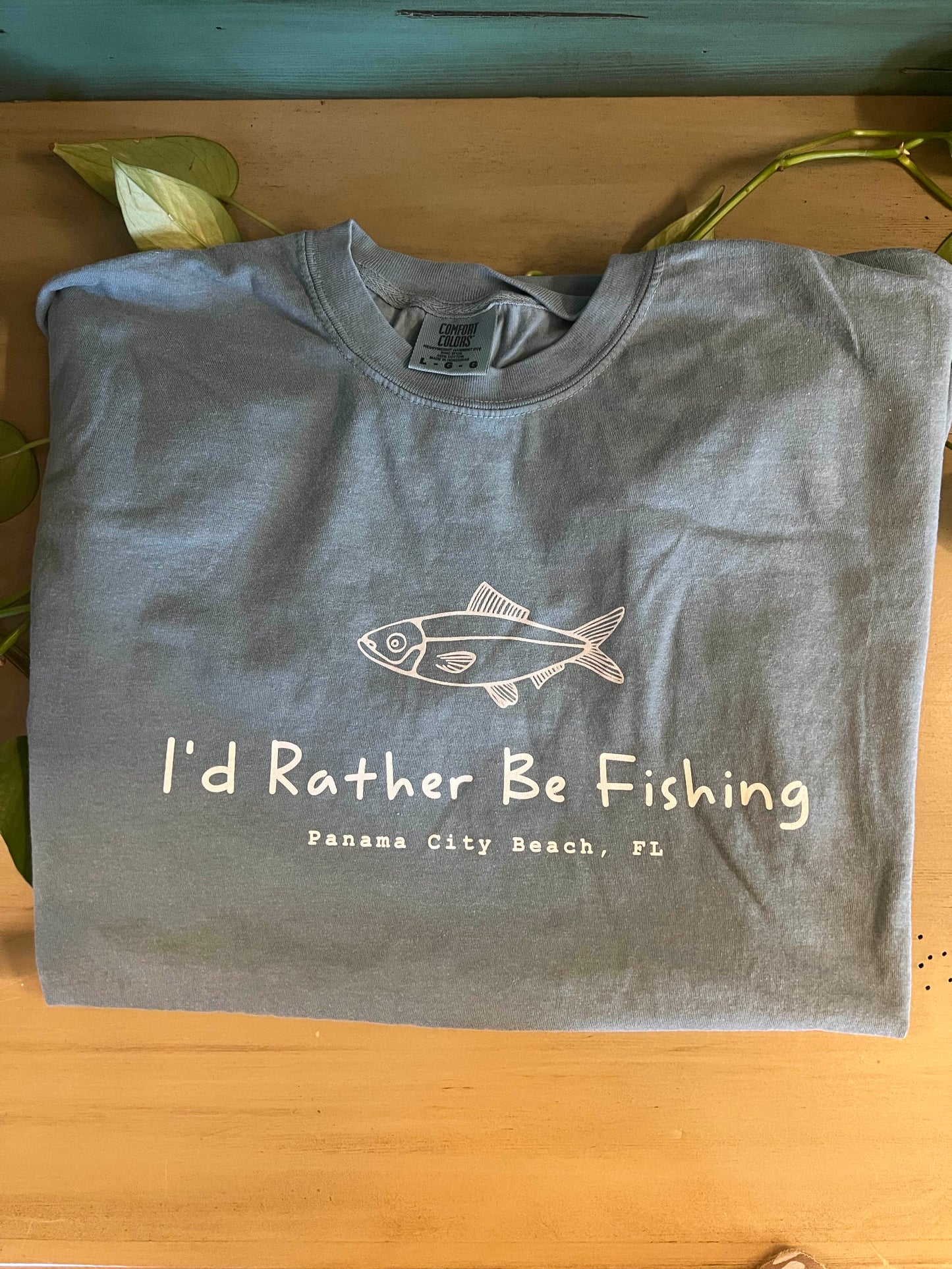 I'd Rather Be Fishing Tee