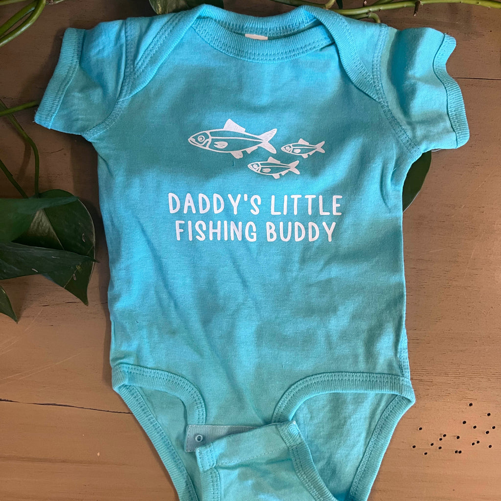Daddy's Little Fishing Buddy - Onesie