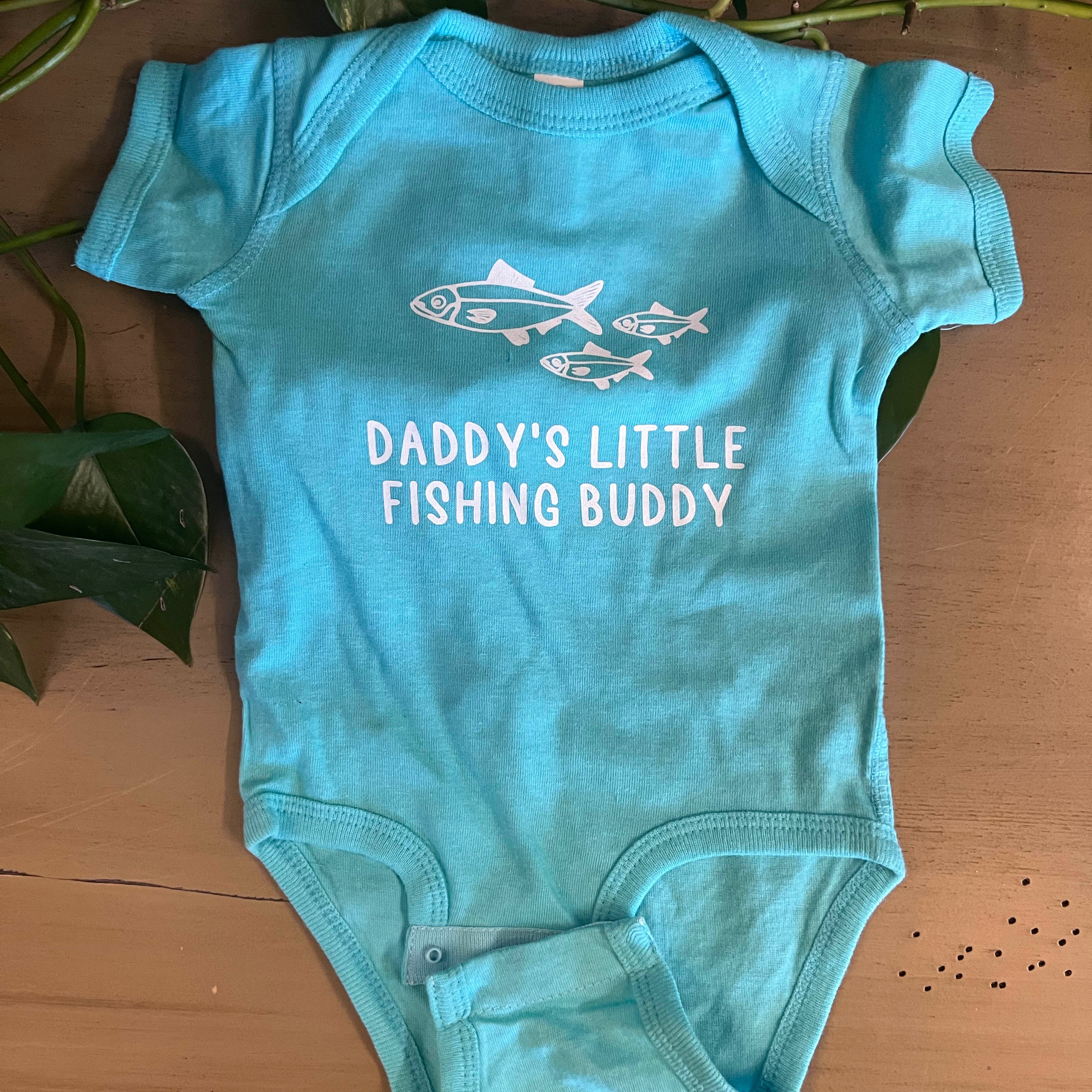 Daddy's Little Fishing Buddy - Onesie